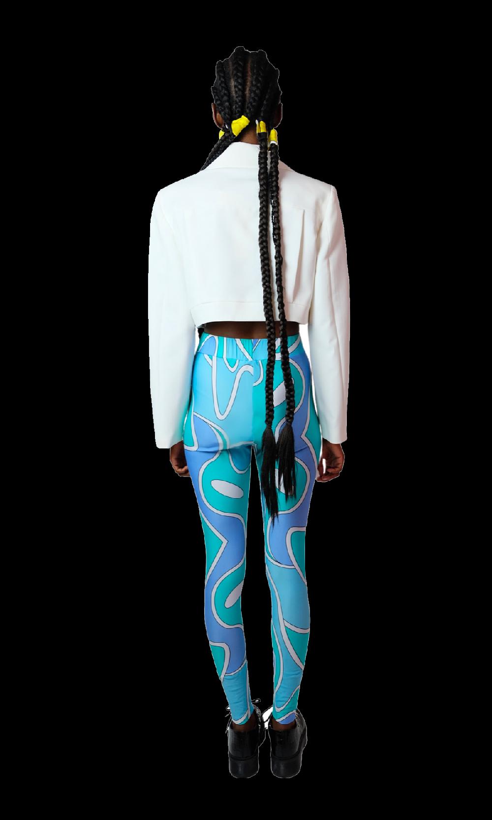 Sara Battaglia Ocean Leggings Sottocosto