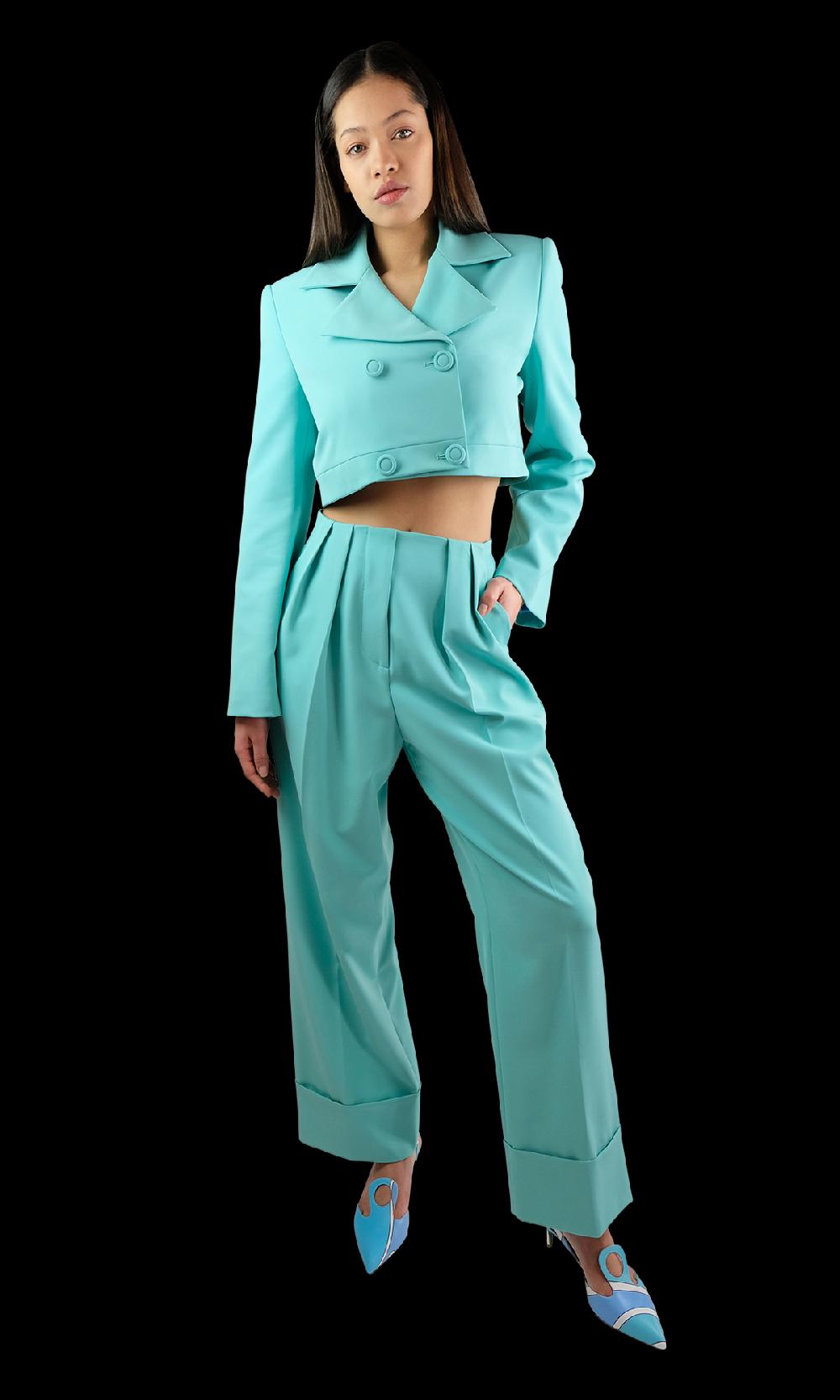 Sara Battaglia Cutted Jacket Online