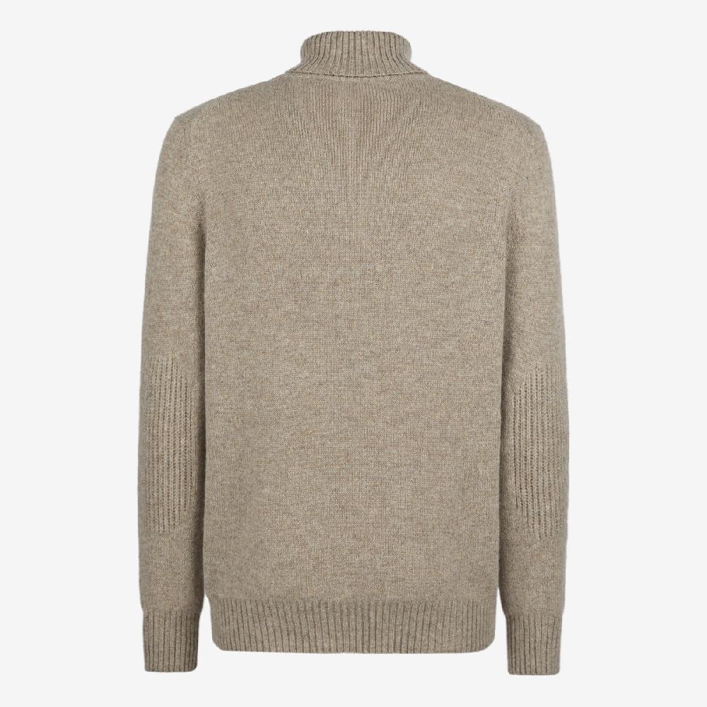 Sease Maglione in cashmere a collo alto - Paglia Qualità Garantita