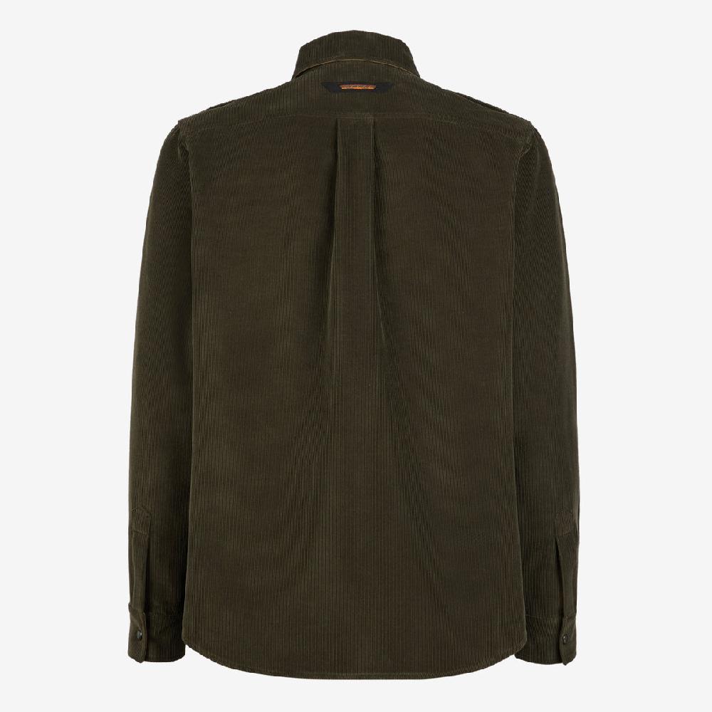 Sease Camicia Generale in stile militare - Bronzo Oliva Negozi Online