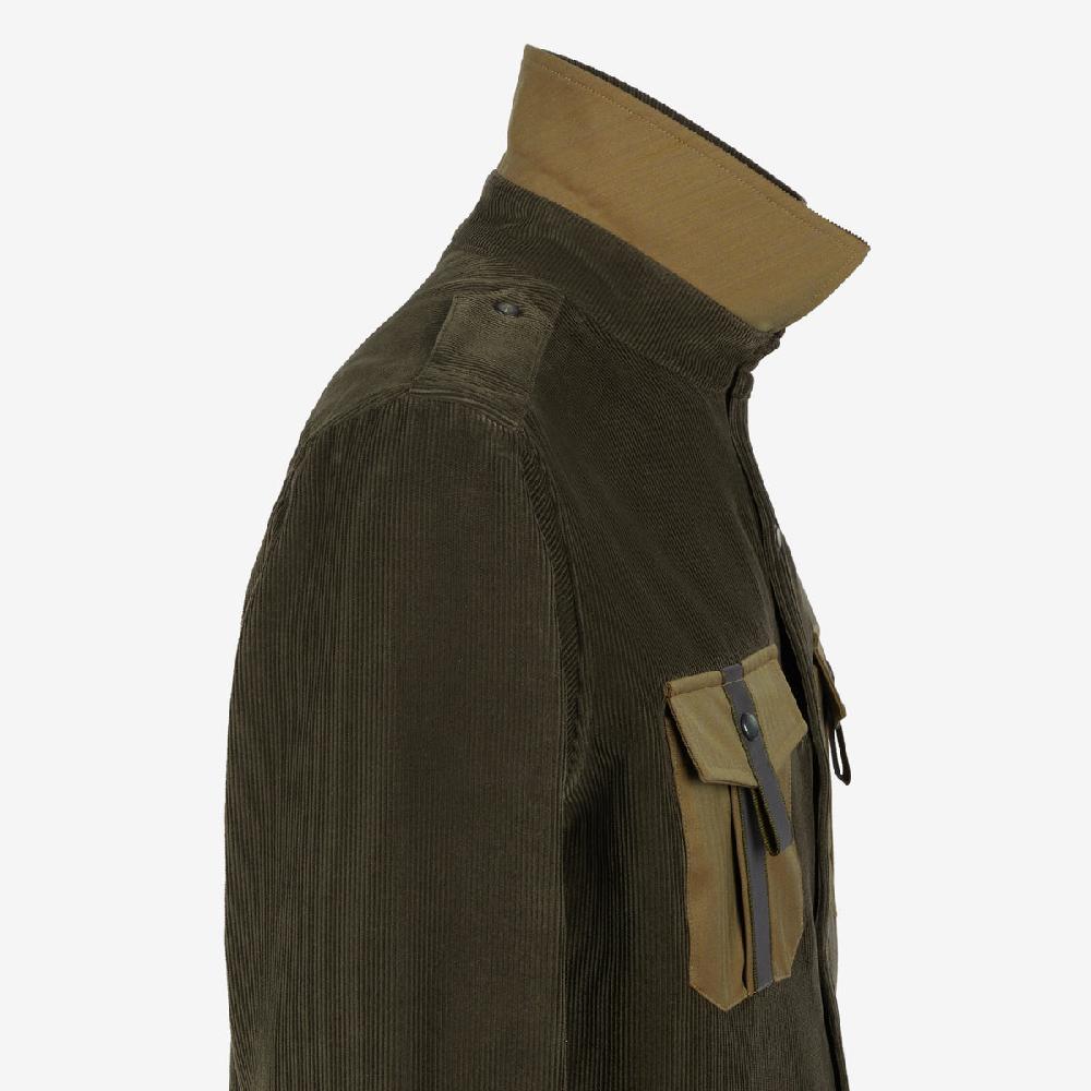 Sease Camicia Generale in stile militare - Bronzo Oliva Negozi Online