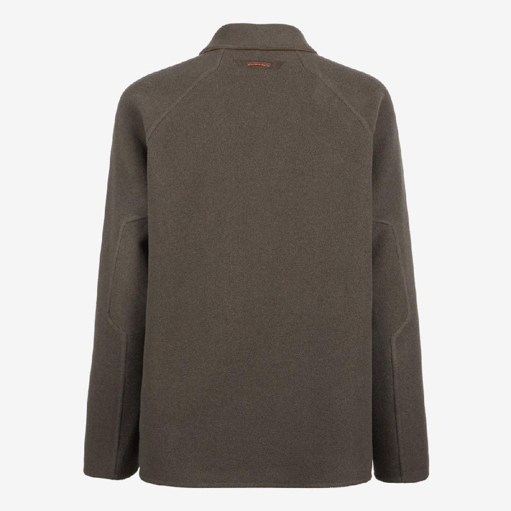 Sease Giacca corta Lifetime in cashmere double - Oyster Sottocosto