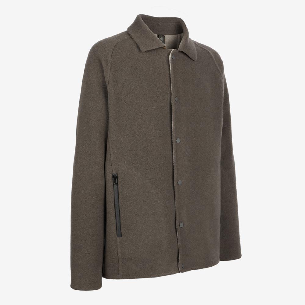Sease Giacca corta Lifetime in cashmere double - Oyster Sottocosto