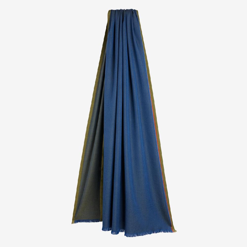 Sease Sciarpa in Solaro - Blu Navy Saldi Di Fabbrica