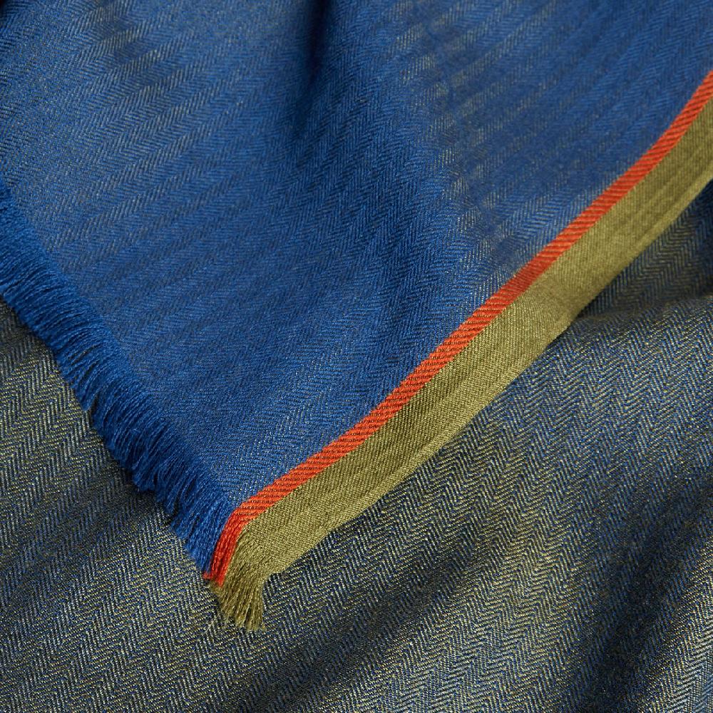 Sease Sciarpa in Solaro - Blu Navy Saldi Di Fabbrica