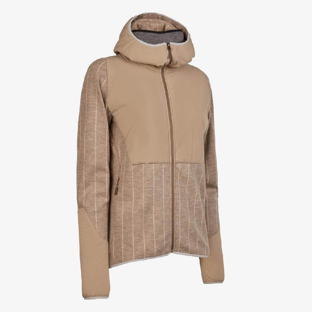 Sease Alon Full Zip Fleece Oyster Italy