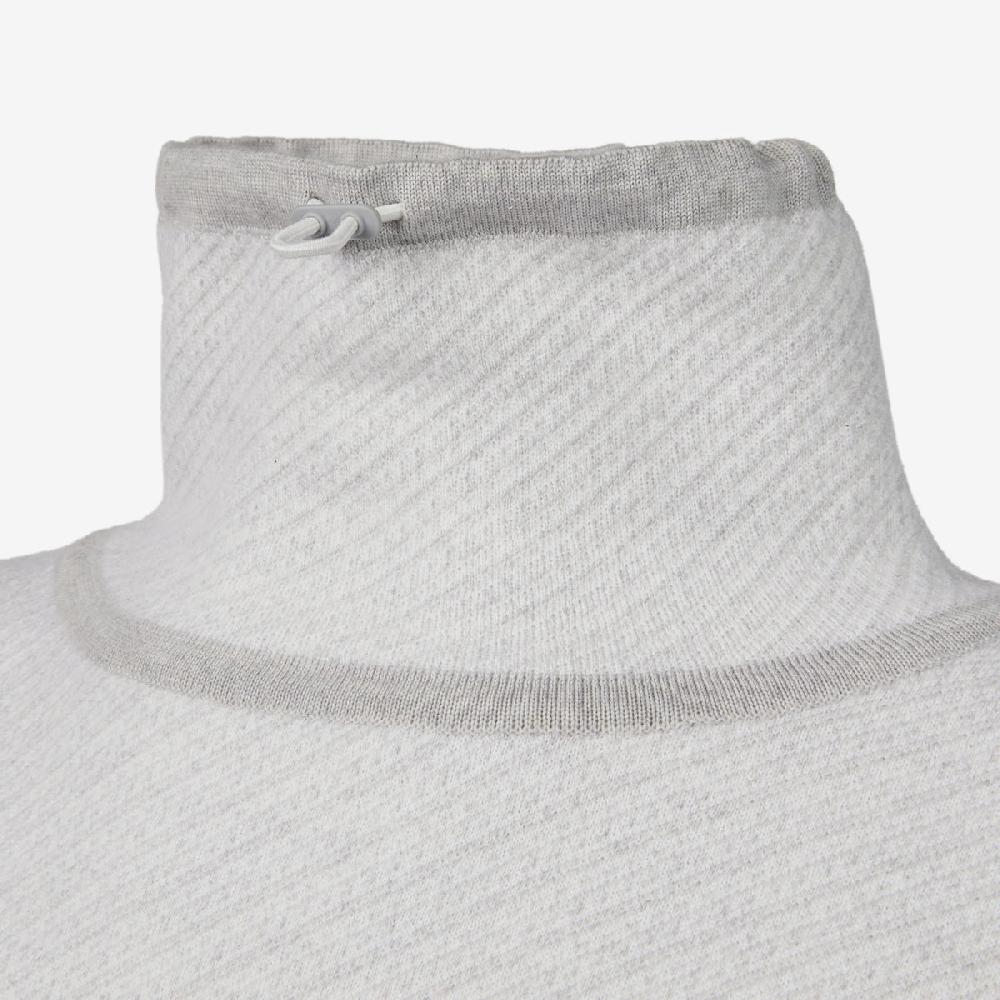 Sease Amir: maglione lana cashmere seta - Grigio Perla Spedizione Gratuita
