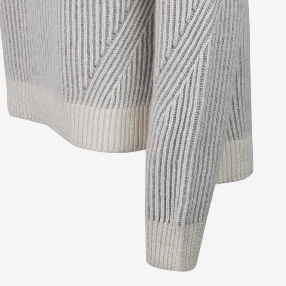 Sease Arlo Dinghy: maglione girocollo - Grigio Perla Pezzi Unici