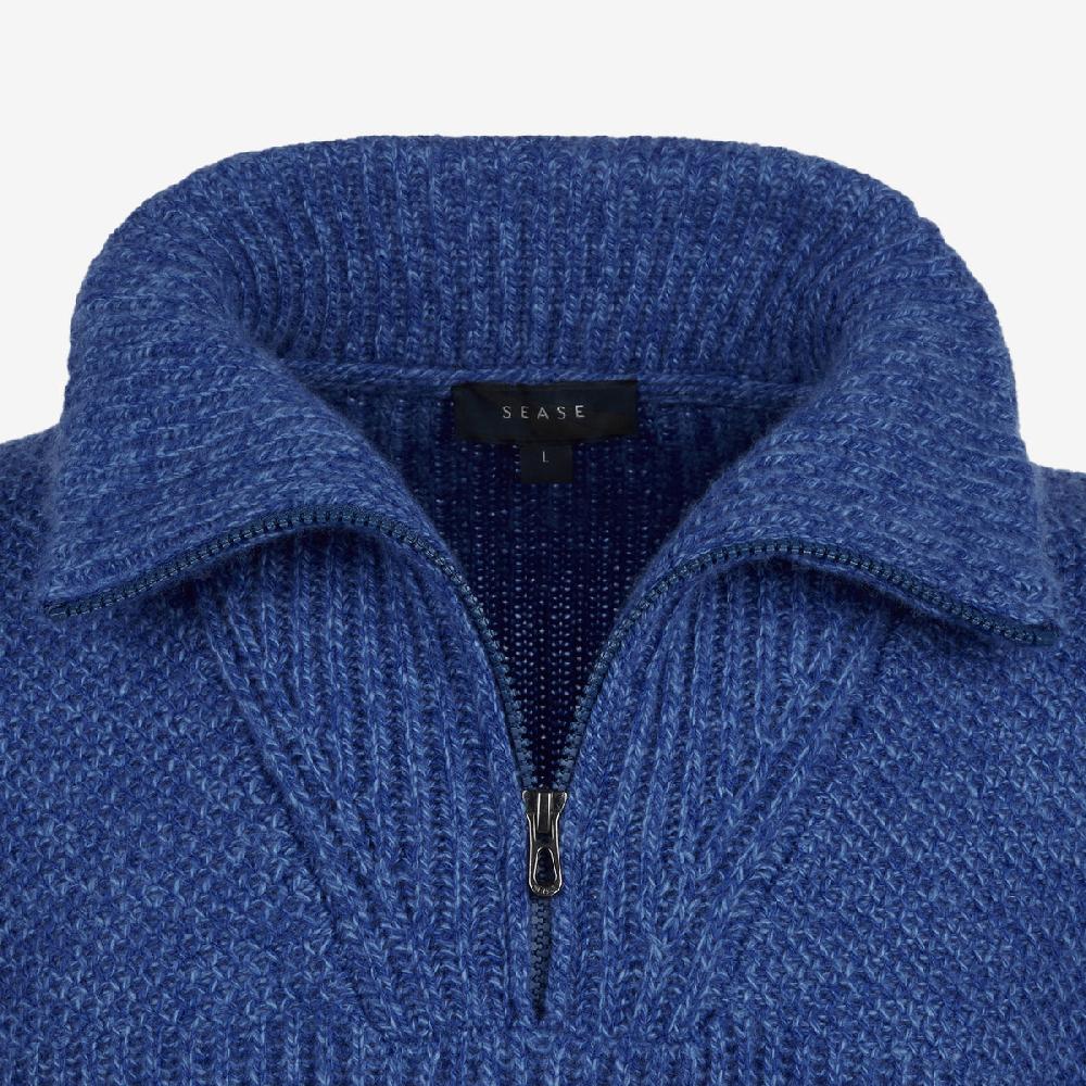 Sease Schooner: maglione in cashmere - Blu Brillante Sottocosto