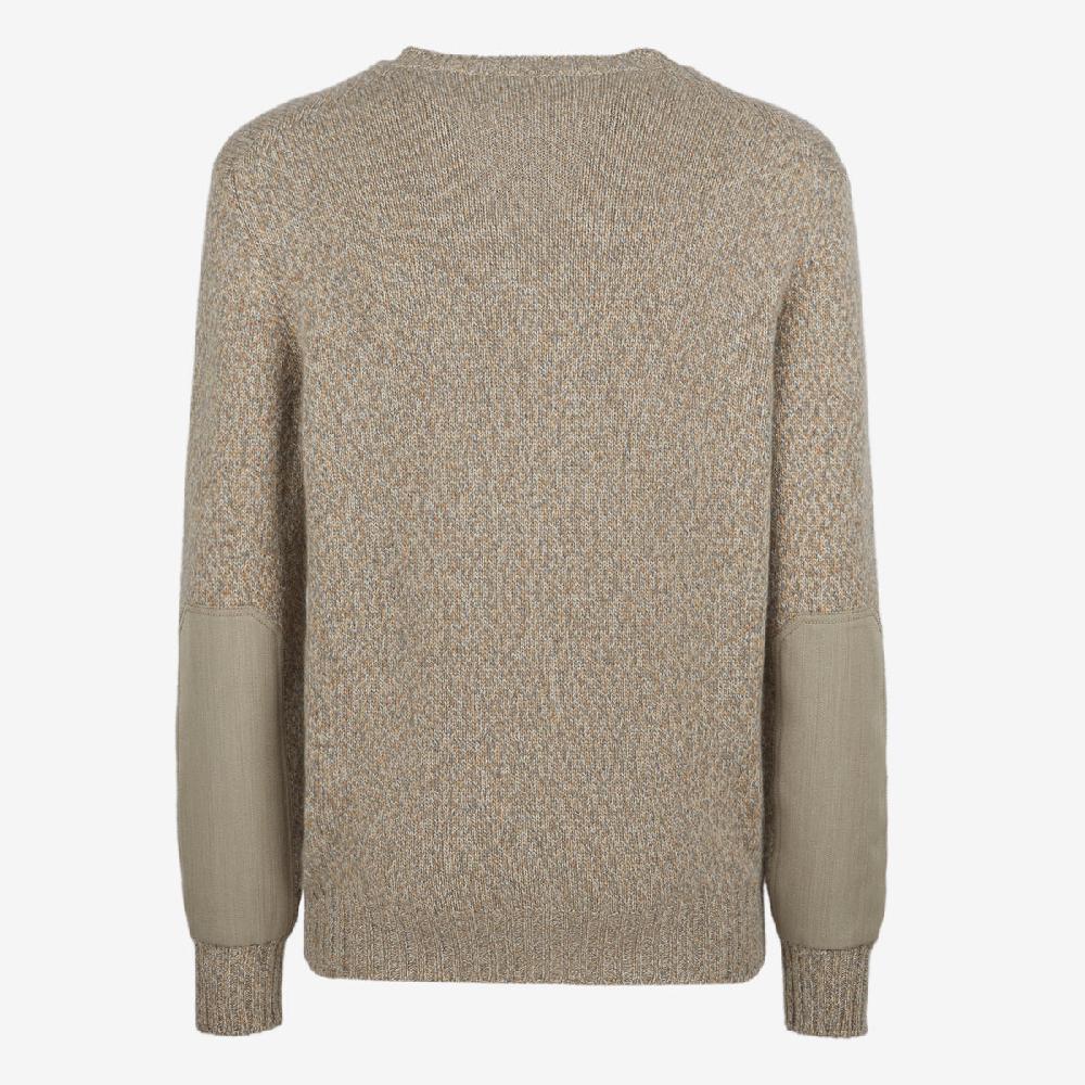 Sease Maglione in cashmere con scollo a V - Paglia Presa