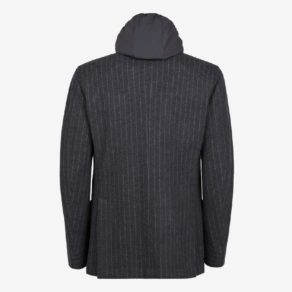 Sease Blazer con cappuccio - Grigio scuro Hotsell