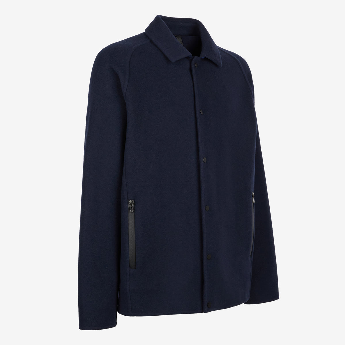 Sease Giacca corta Lifetime in cashmere double - Blu Navy Pezzi Unici