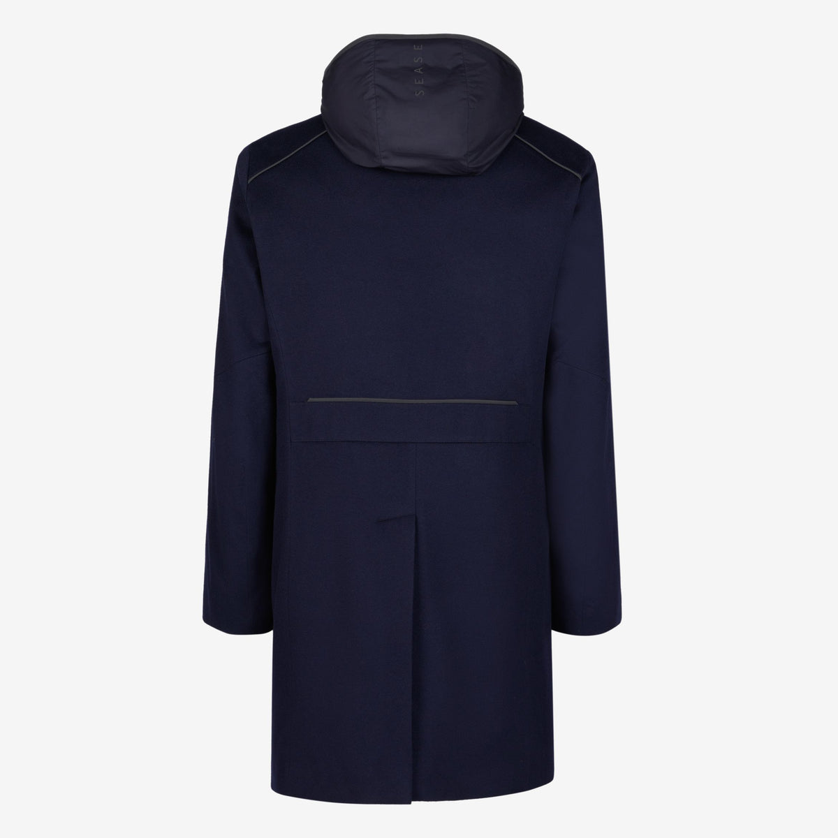 Sease Drone Trench Coat Navy Qualità Garantita