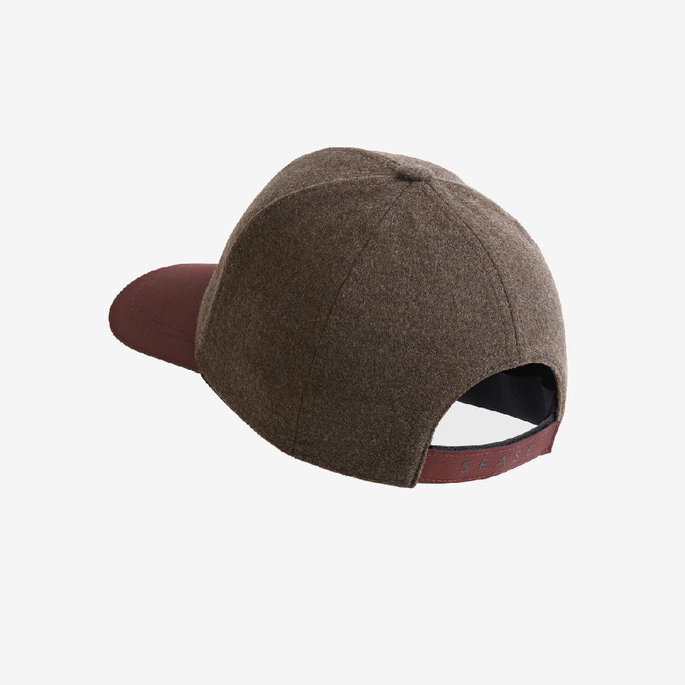 Sease Sease Cap Dark Brown Prezzo Ridotto
