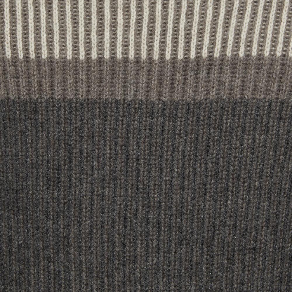 Sease Dinghy Mock: Maglione 100% cashmere - Grigio piombo I Più Venduti
