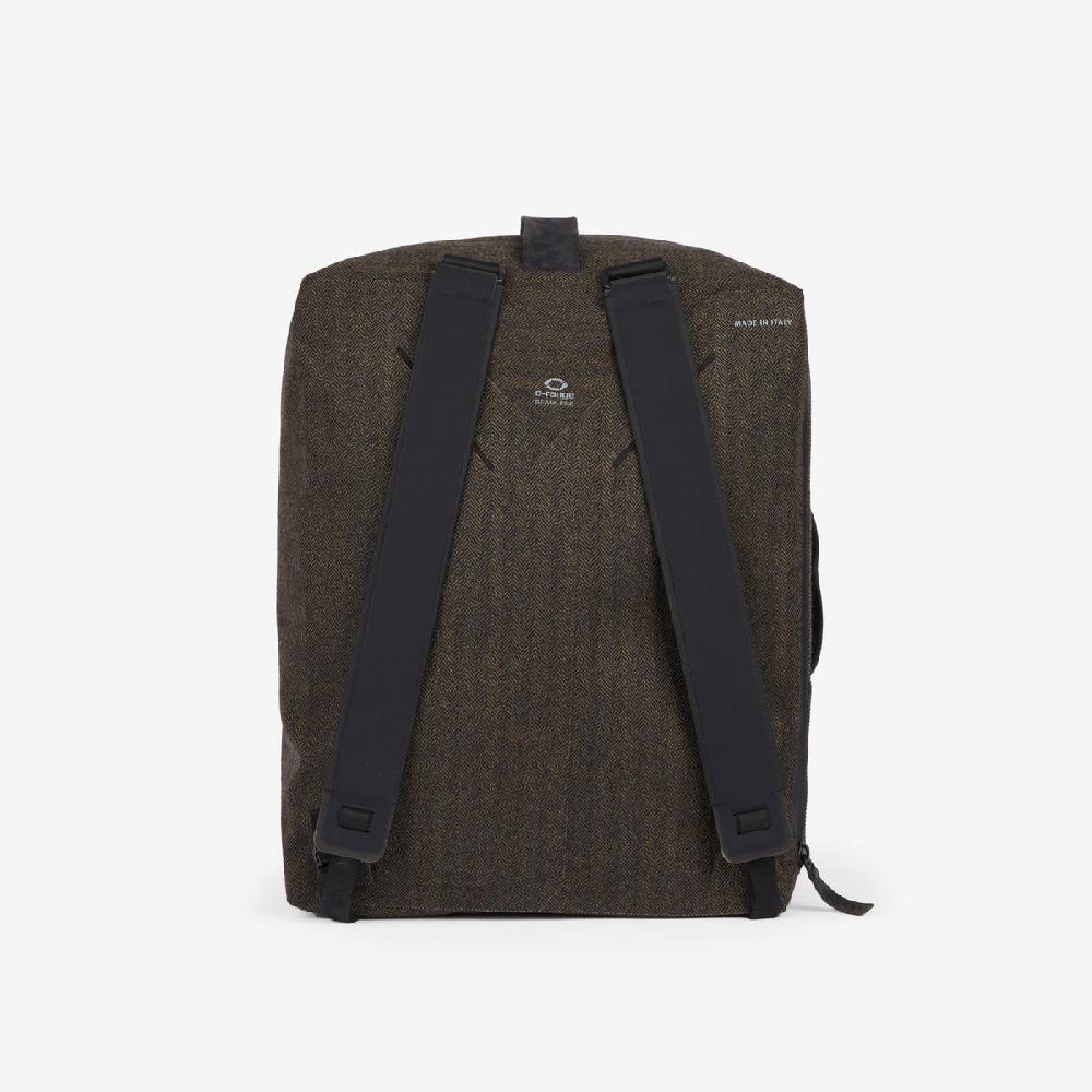 Sease Duffle Or58: zaino elegante spazioso - Marrone noce Promozione Limitata