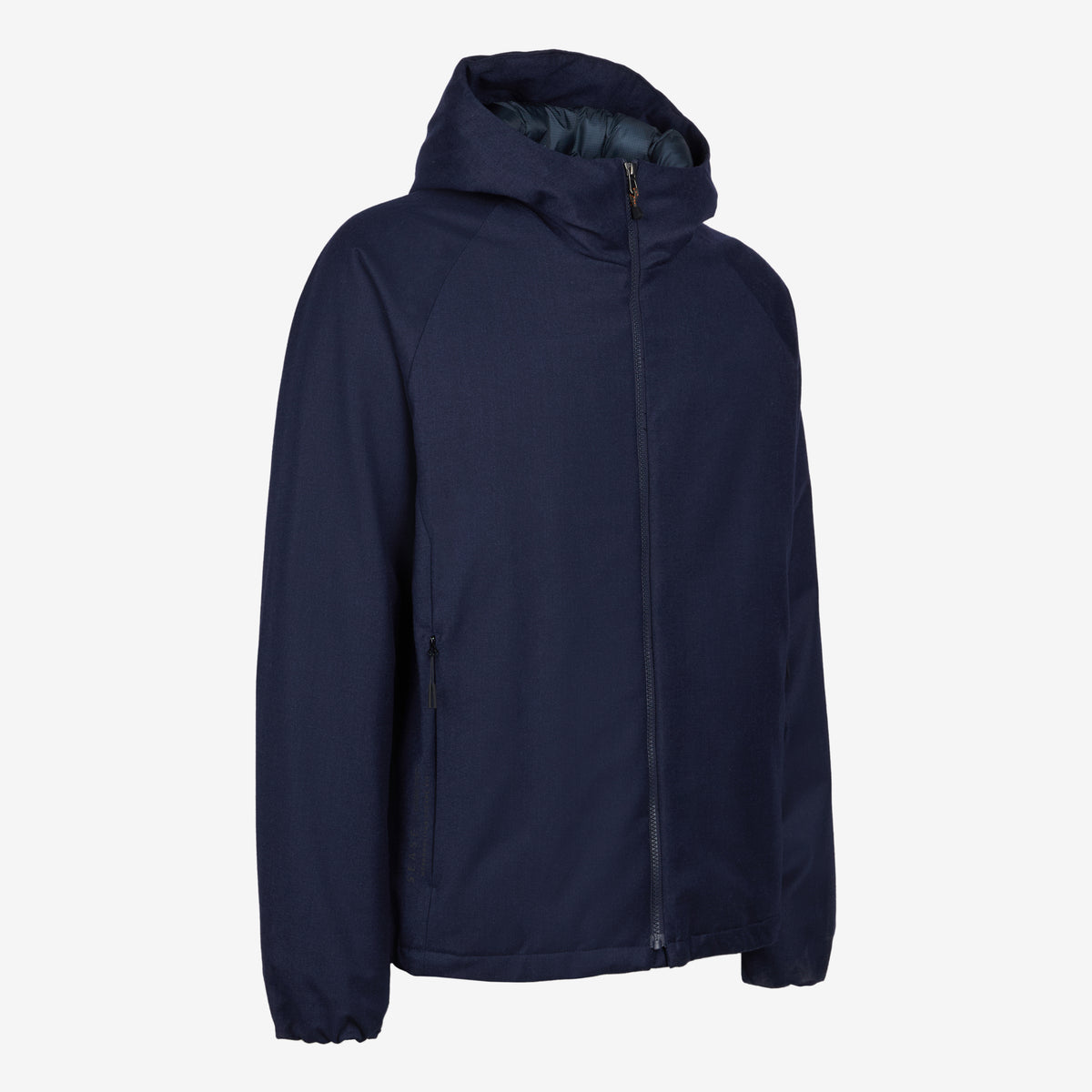 Sease Giacca con zip intera con cappuccio - Blu navy Presa