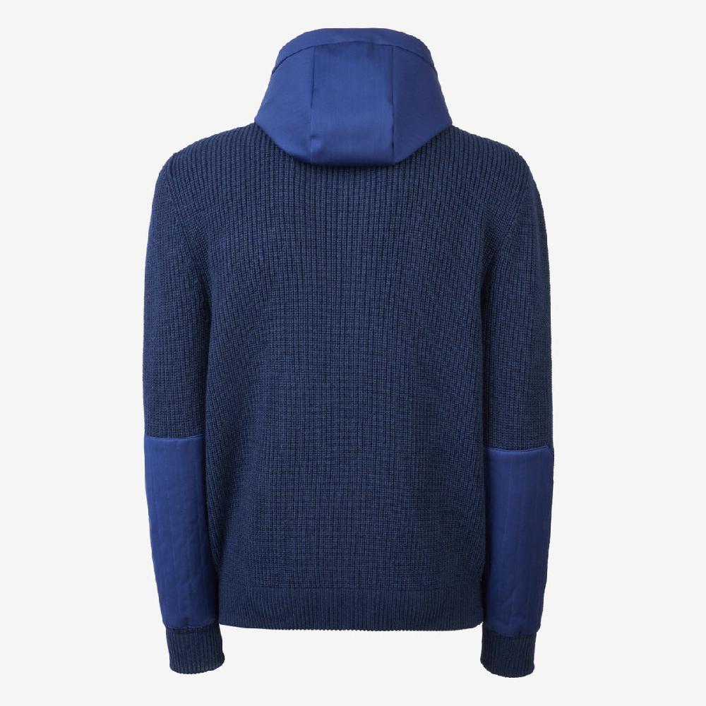 Sease Felpa con cappuccio Full Zip F7 - Blu Navy 2025
