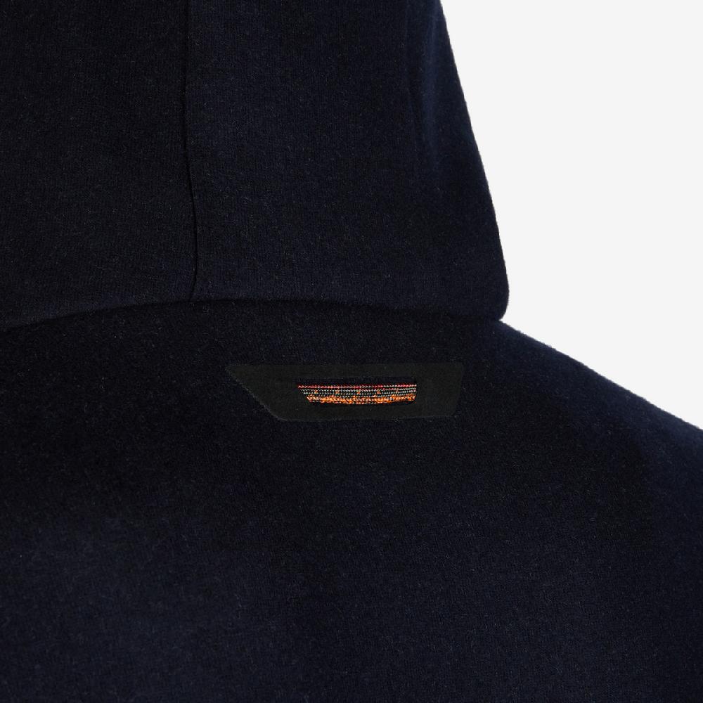 Sease Drone Hood Navy In Linea