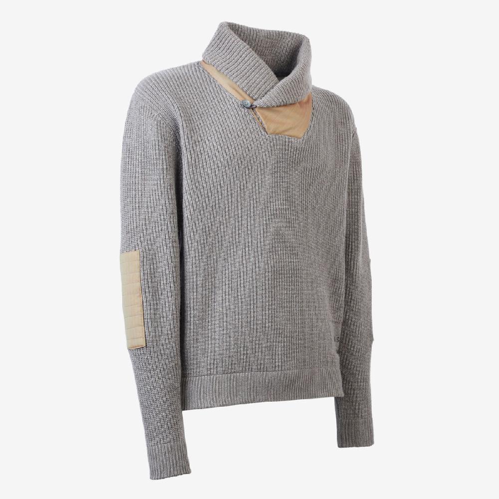 Sease Shawl Collar F7 Marrone Wombat Spedizione Gratuita