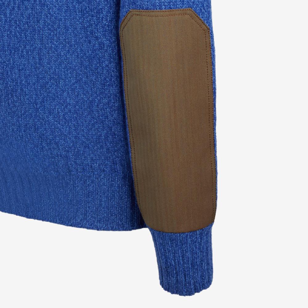 Sease Maglione in cashmere con scollo a V - Blu brillante Vendita Economica