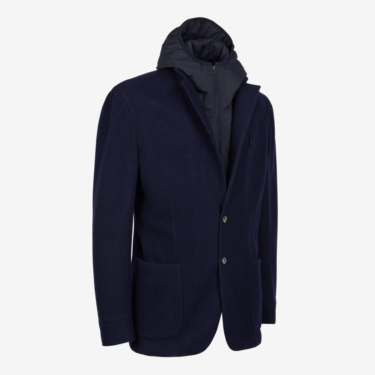 Sease Blazer con cappuccio - Blu navy Nuova