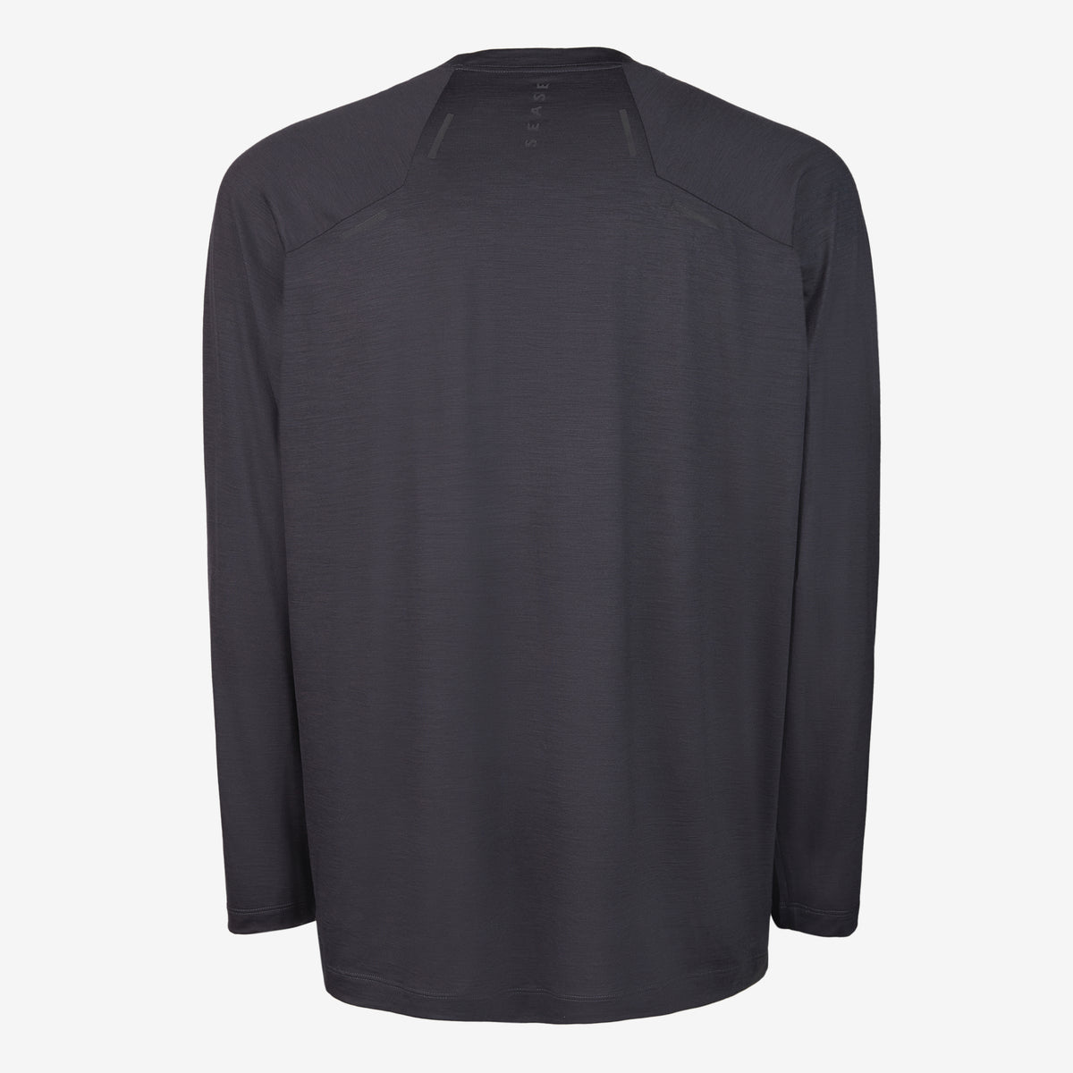 Sease T-shirt Ls: maniche lunghe lana merino - Grafite Economico