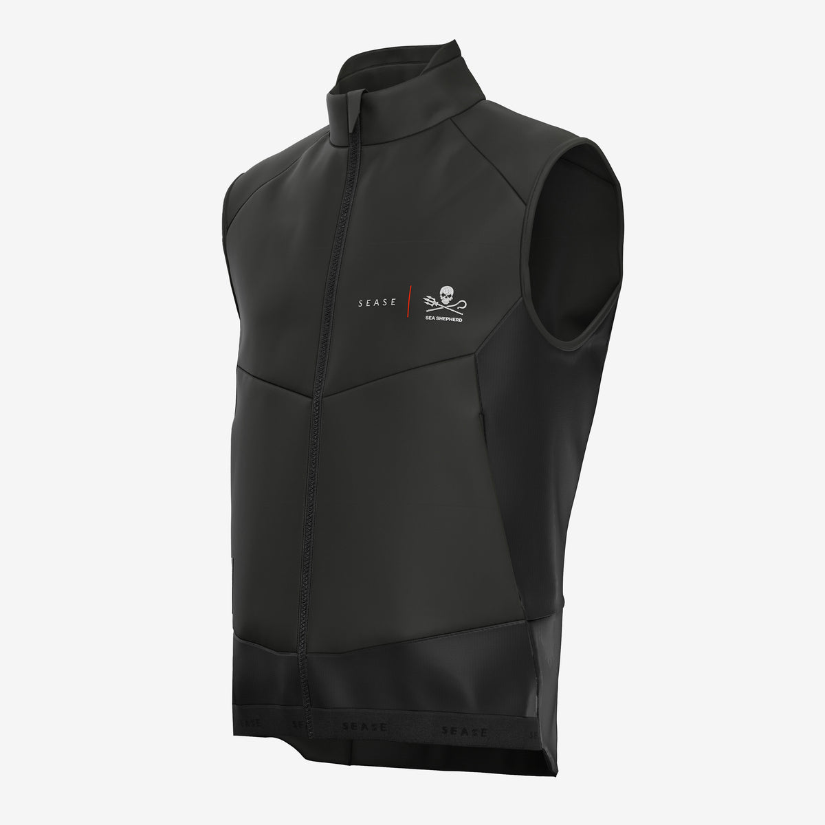 Sease Predator Vest Seashepherd Nero In Linea