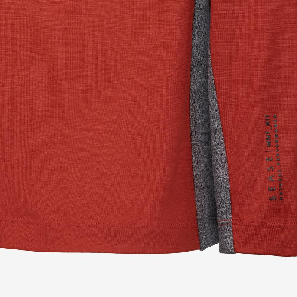 Sease Runner: maglietta in lana merino - Aragosta Acquista Ora