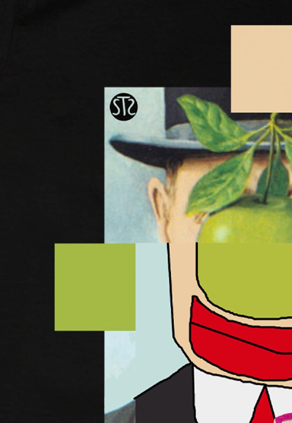 Seetees Superfresh t-shirt della capsule This Is Art cotone organico vegano Prezzo Ridotto