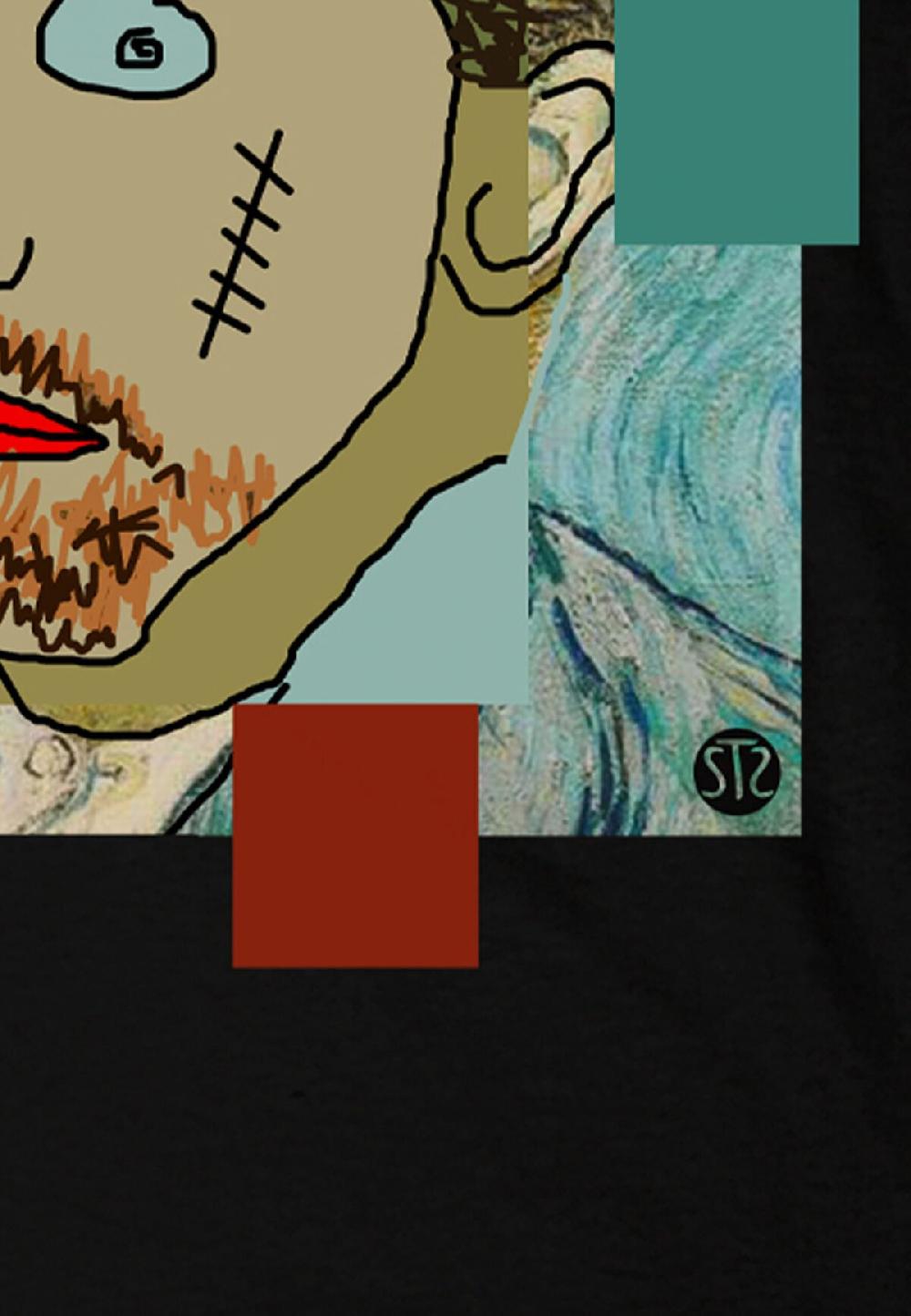 Seetees Painter t-shirt della capsule This Is Art in cotone organico vegano Sottocosto