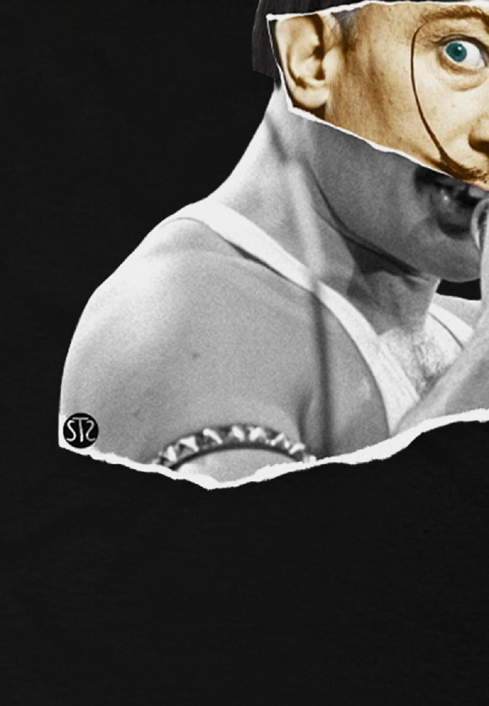 Seetees Fredaei t-shirt della capsule Strappi in cotone organico vegano Negozi Online