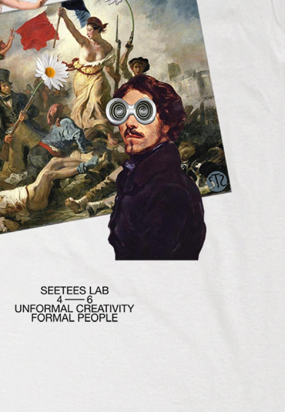 Seetees Delacroix Painting Full Vendita