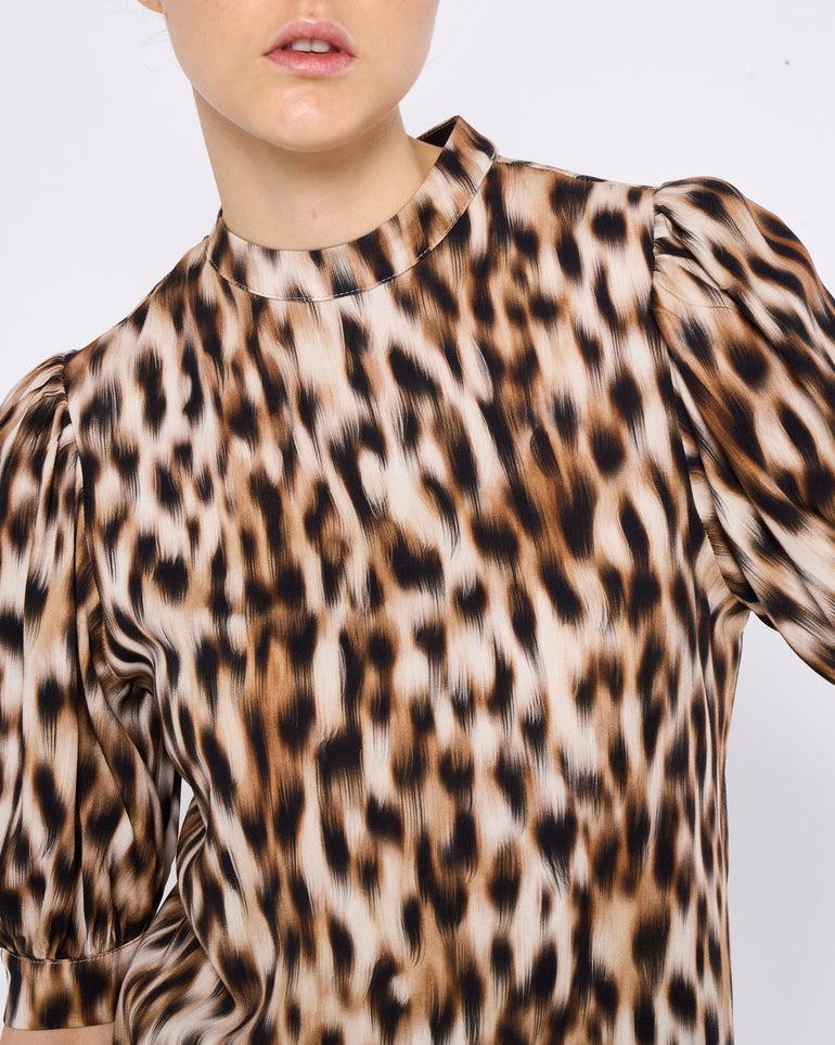 ﻿Silvian Heach Blusa leopardata Acquista Ora