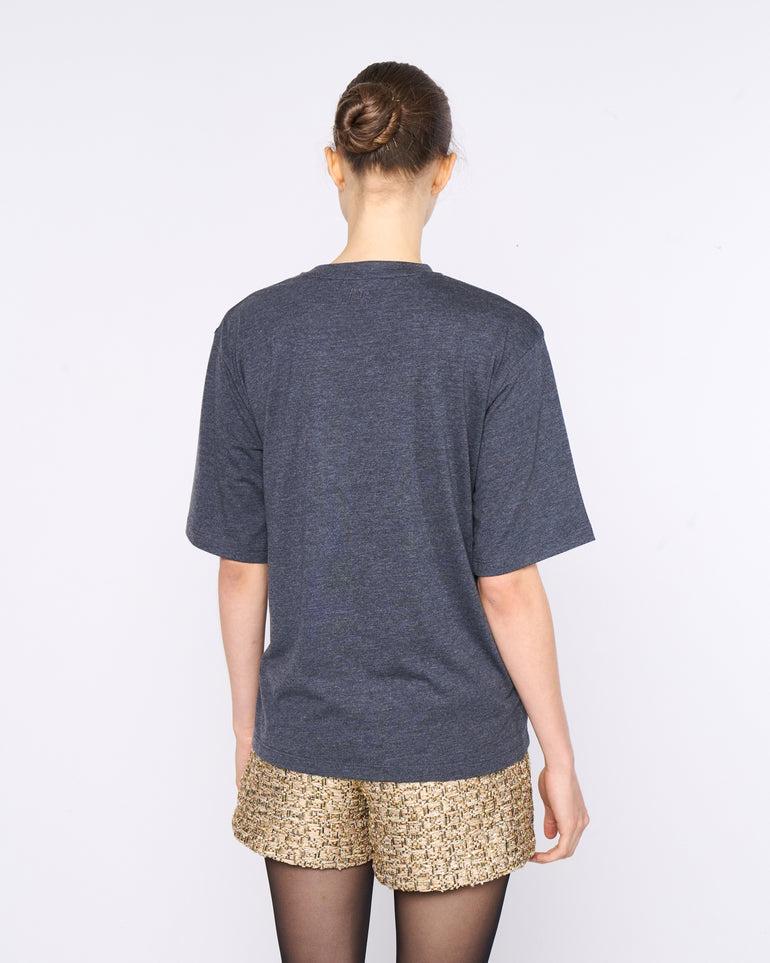 Silvian Heach T-shirt con spilla Promozione Limitata
