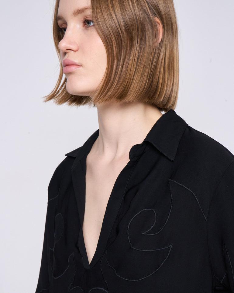 Silvian Heach Blusa con ricami Affare Del Giorno