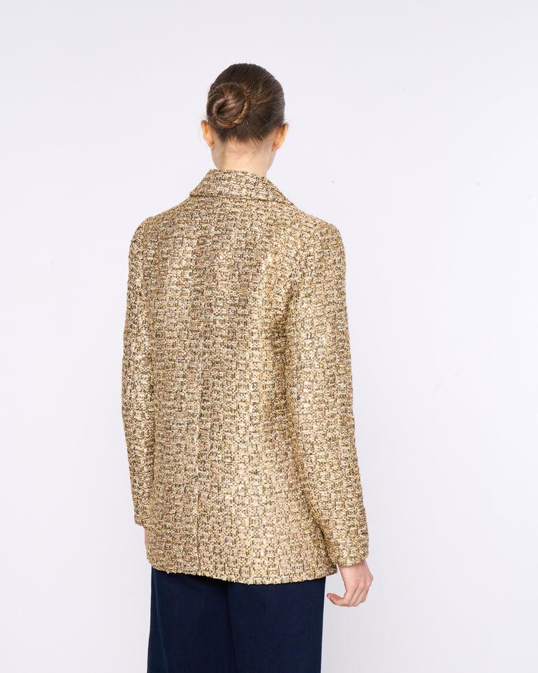 Silvian Heach Blazer in tessuto strutturato In Vendita