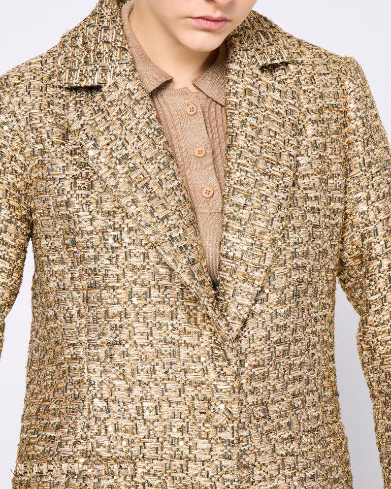 Silvian Heach Blazer in tessuto strutturato In Vendita