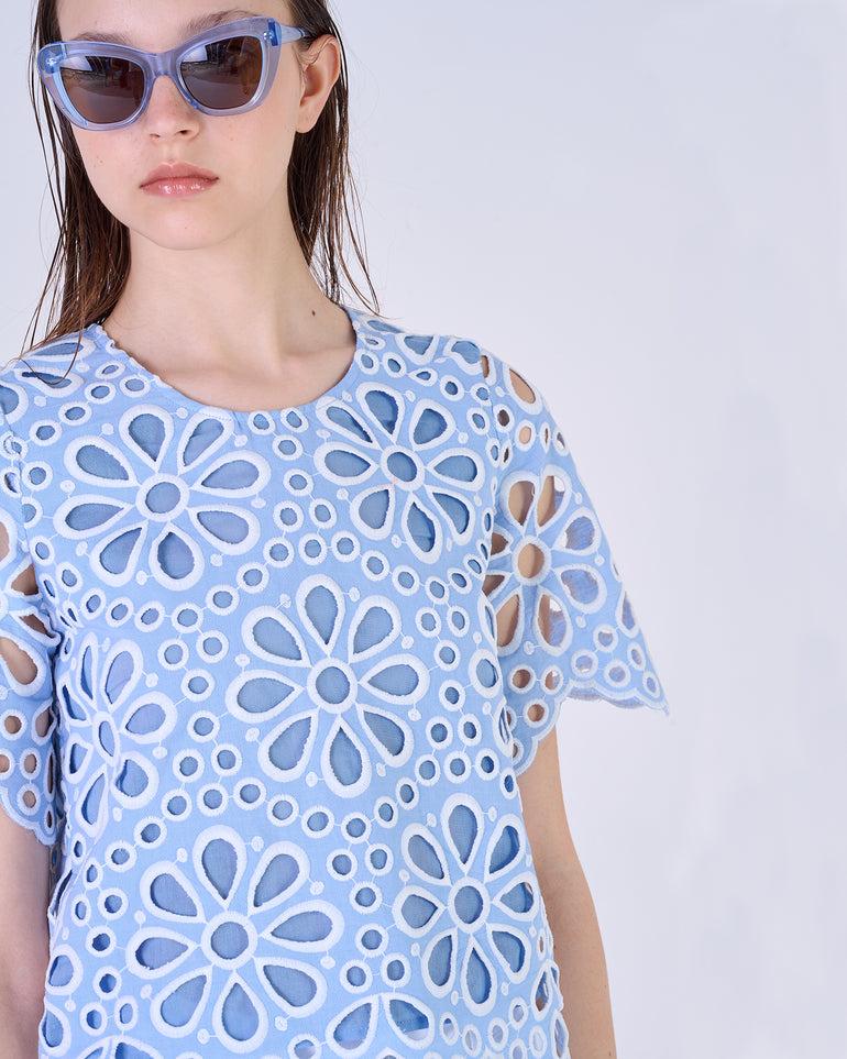 Silvian Heach Blusa traforata a fiori Moda