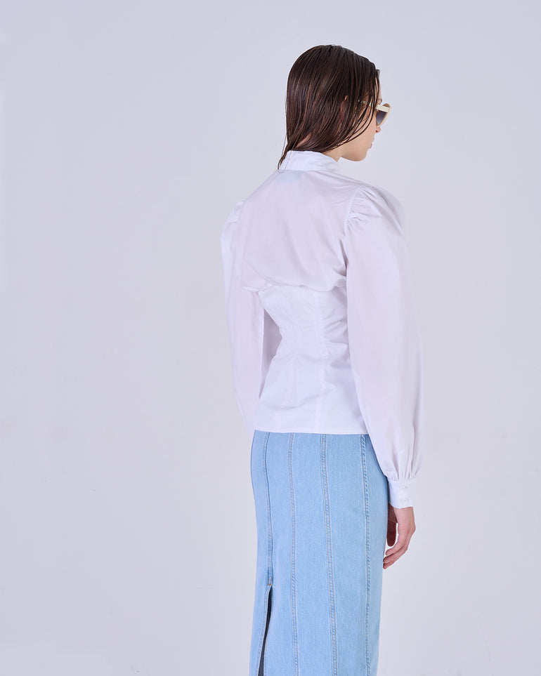 Silvian Heach Camicia con maniche a palloncino Qualità