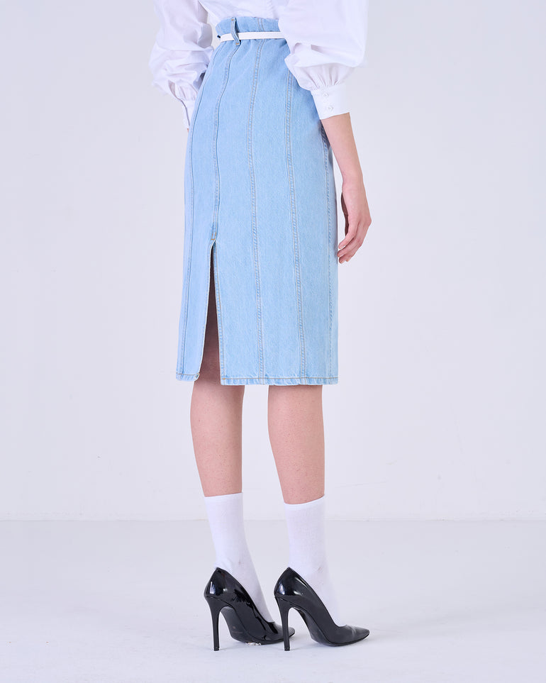 Silvian Heach Longuette in denim Vendita