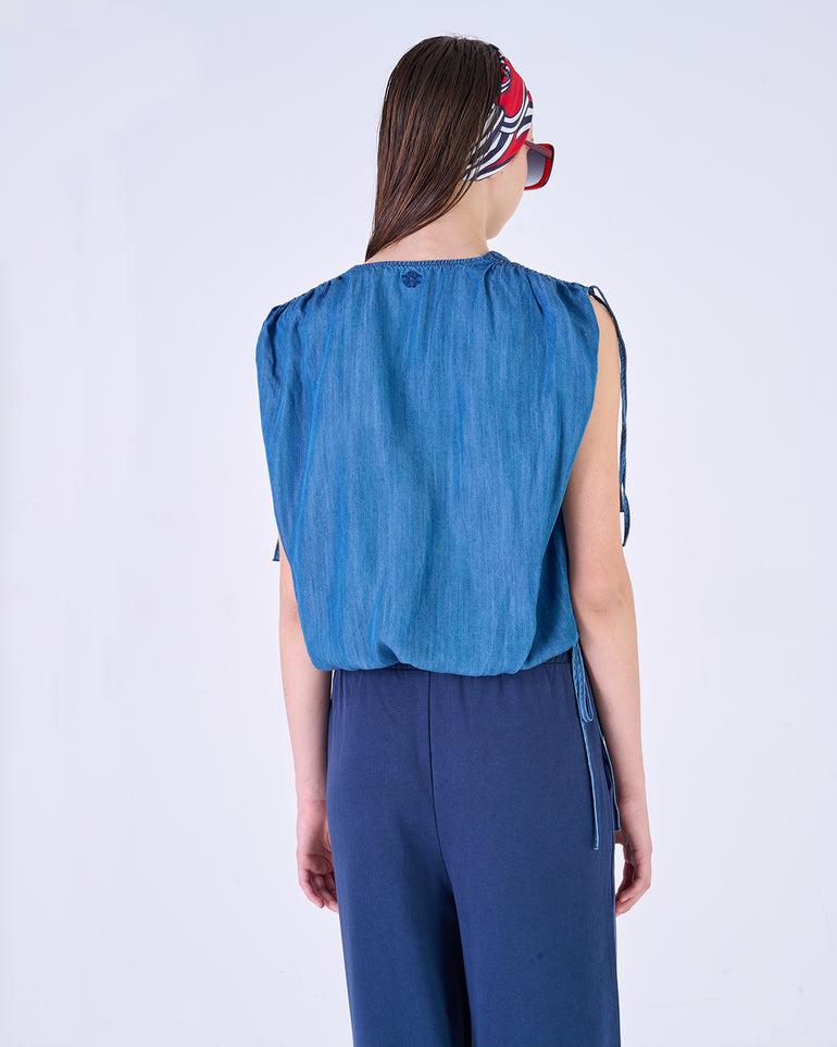 Silvian Heach Top con arricciatura sulle spalle Fino Al -60%