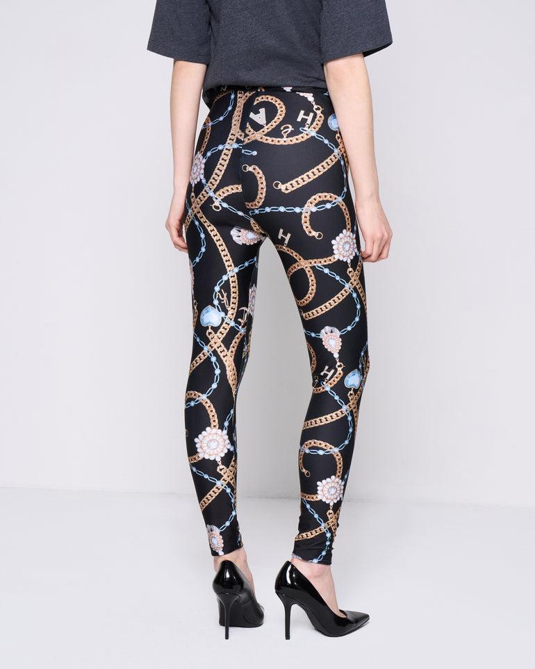 Silvian Heach Leggings a fantasia gioiello Soddisfazione Garantita