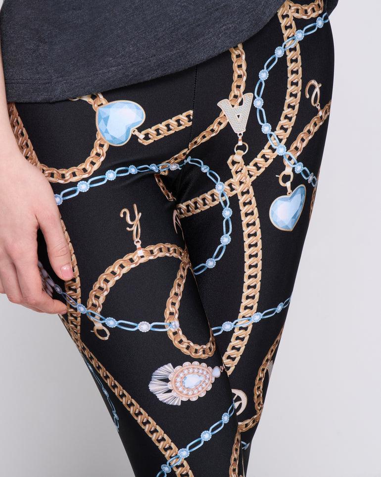 Silvian Heach Leggings a fantasia gioiello Soddisfazione Garantita