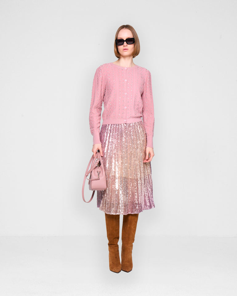 Silvian Heach Cardigan con strass Consegna Veloce