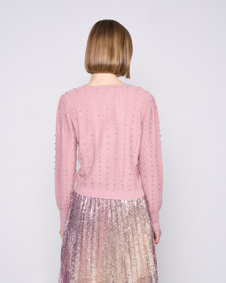 Silvian Heach Cardigan con strass Consegna Veloce