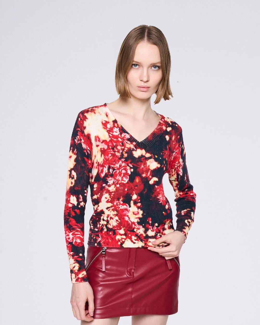 Silvian Heach Maglia a fantasia Promozione Limitata