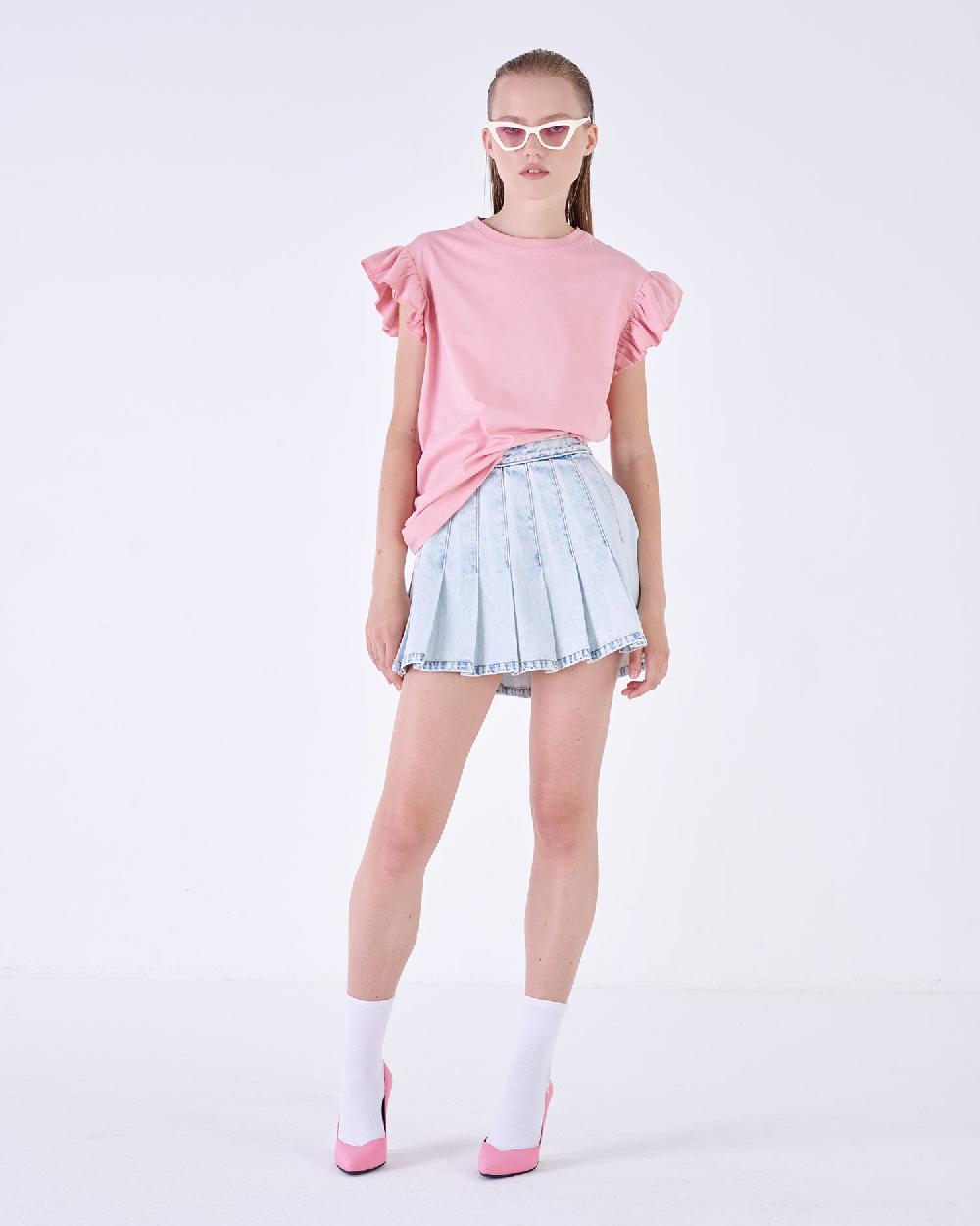 Silvian Heach T-shirt con maniche a volant Online