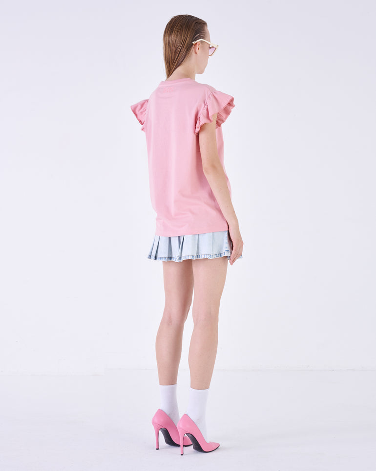 Silvian Heach T-shirt con maniche a volant Online