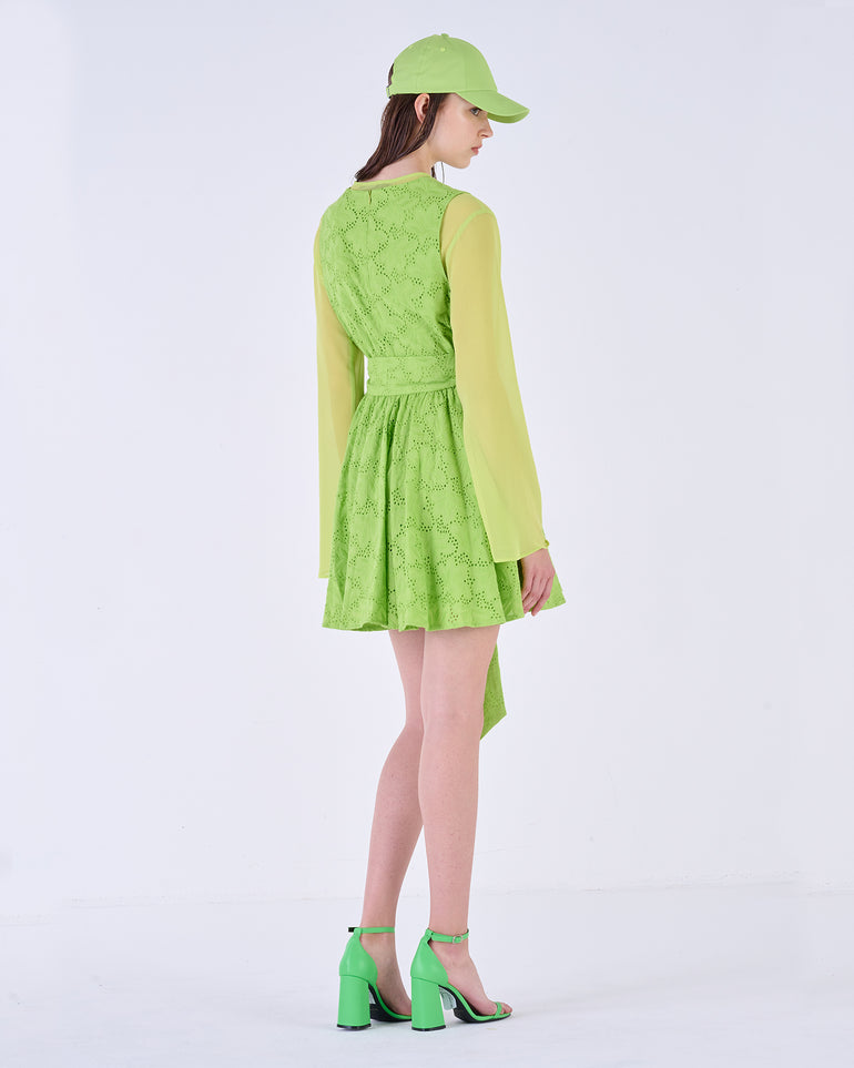 Silvian Heach Abito ad incrocio con dettagli ricamati Moda